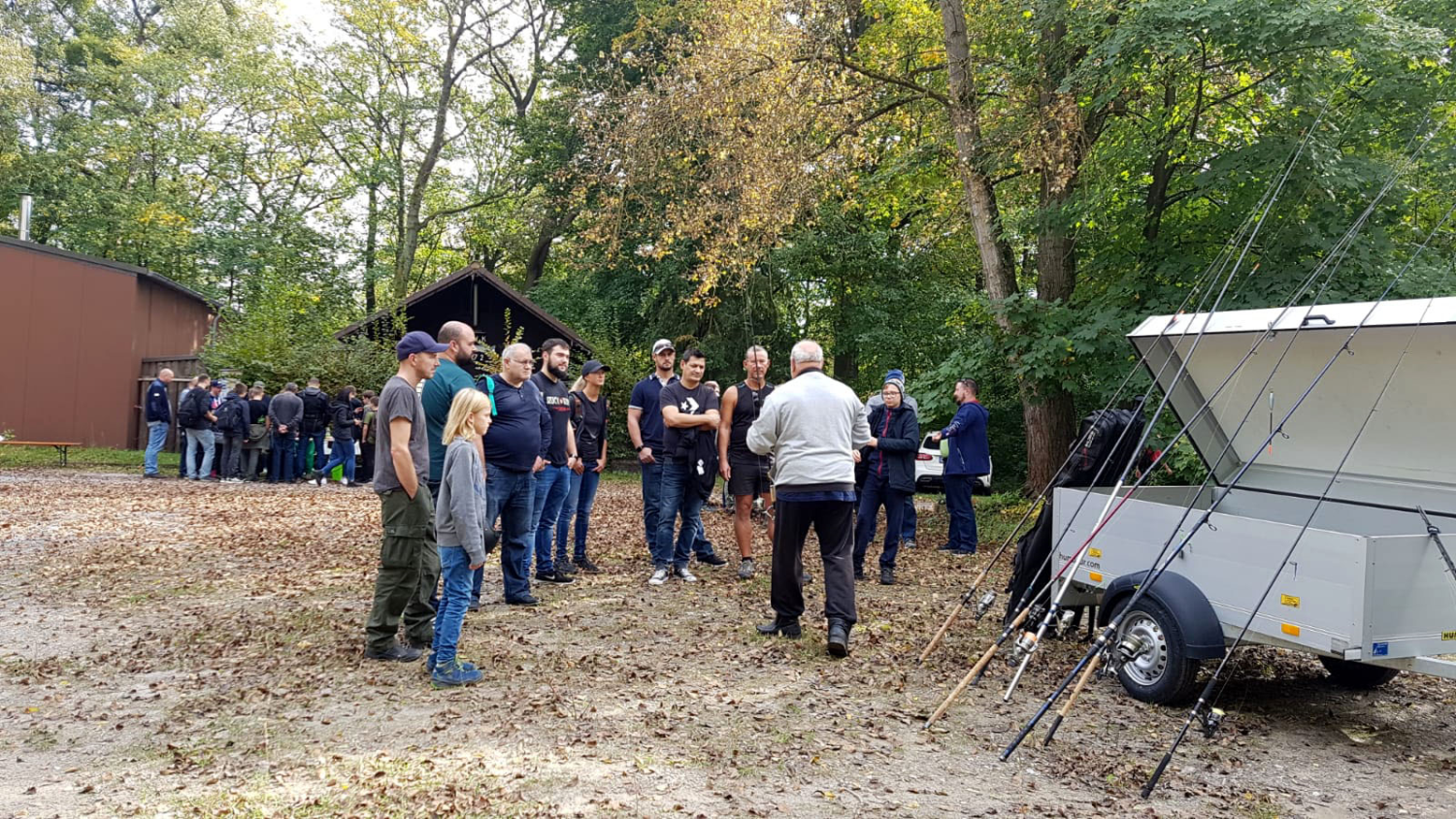 Station 1: Gerätetechnik für verschieden Angelmethoden